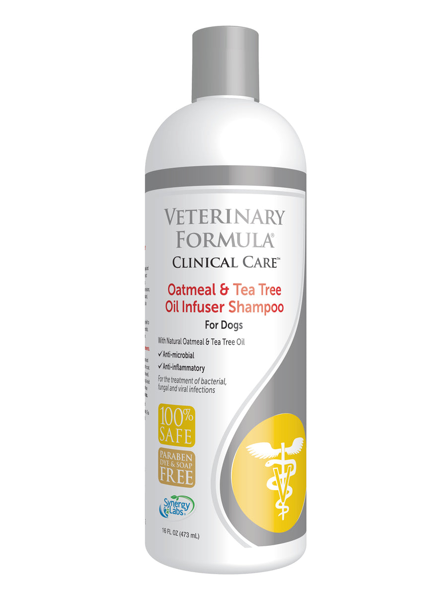 Veterinary Formula Oatmeal Tea Tree Oil Infuser Shampoo Bone Appetit Pet Company