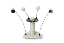 Load image into Gallery viewer, Bud&#39;z - The Play Station: Mini Cat Tree with Pom Poms on Springs &amp; Sisal