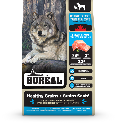 Boreal - Healthy Grains Freshwater Trout Dog Food