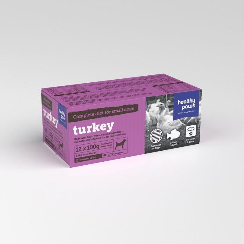 Healthy Paws - Turkey: Complete Canine Diet