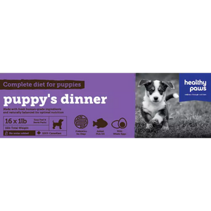 Healthy Paws - Puppy's Dinner: Complete Diet for Puppies