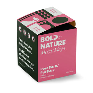 Bold By Nature - Mega Pure Pork for Dogs