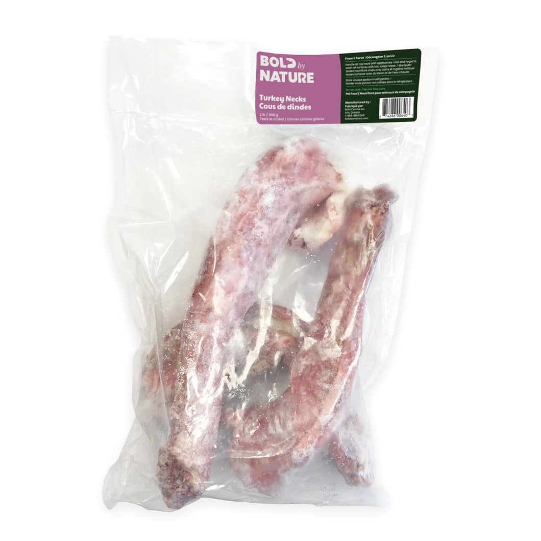 Bold By Nature - Raw Turkey Neck for Dogs