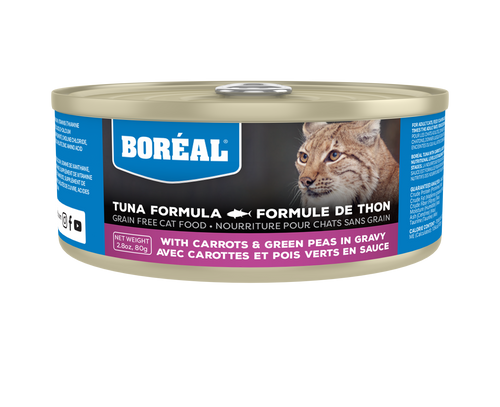 Boréal - Red Tuna, Carrot & Green Pea in Gravy Cat Food