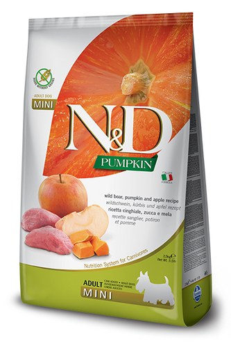 Farmina - N&D Boar & Apple with Pumpkin Adult Dog Food