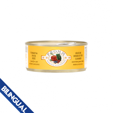 Fromm - Turkey & Duck Pâté Four Star Cat Food