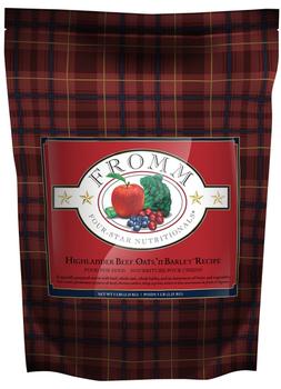 Fromm - Highlander Beef, Oats 'N Barley Four Star Dog Food