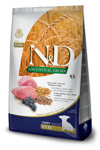 Farmina N&D - Ancestral Grain Lamb & Blueberry - Puppy