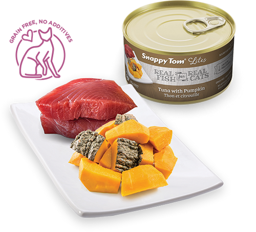 Snappy Tom Lites - Tuna & Pumpkin Cat Food - 3oz